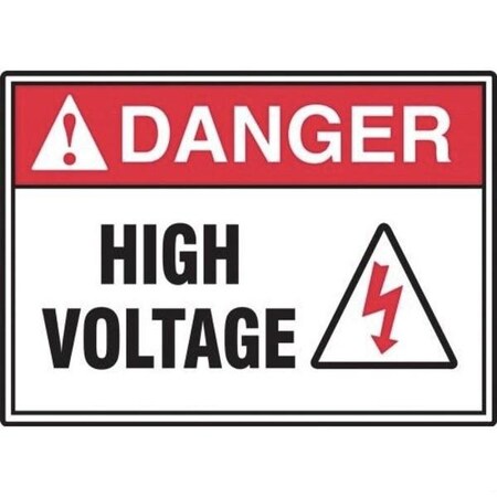 Accuform OSHA DANGER SAFETY SIGN AREA IN MELC061VS MELC061VS